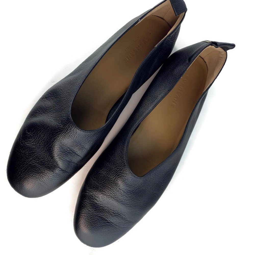 Everlane Black The Day Glove Leather Flats